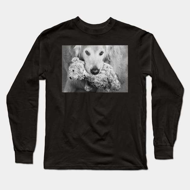 Teddy with teddy Long Sleeve T-Shirt by LaurieMinor